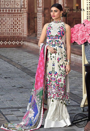 White Lawn Dress in Stylish Look