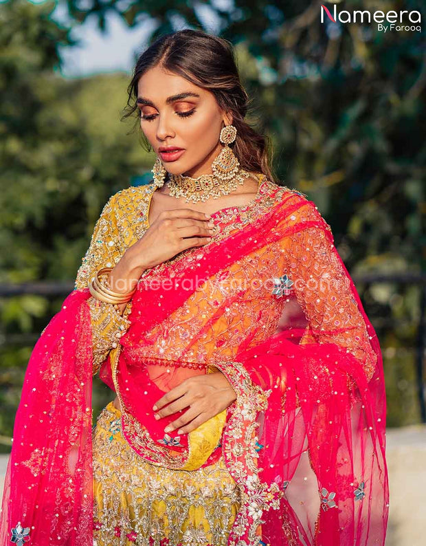 Yellow Bridal Dress