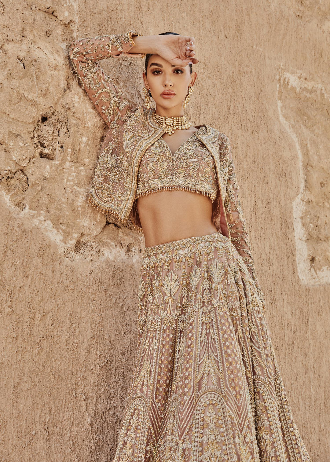Yellow Golden Lehenga Choli 