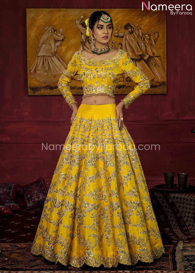 Yellow Lehenga