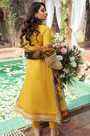 Yellow Premium Lawn Salwar Kameez Pakistani Eid Dress 2022