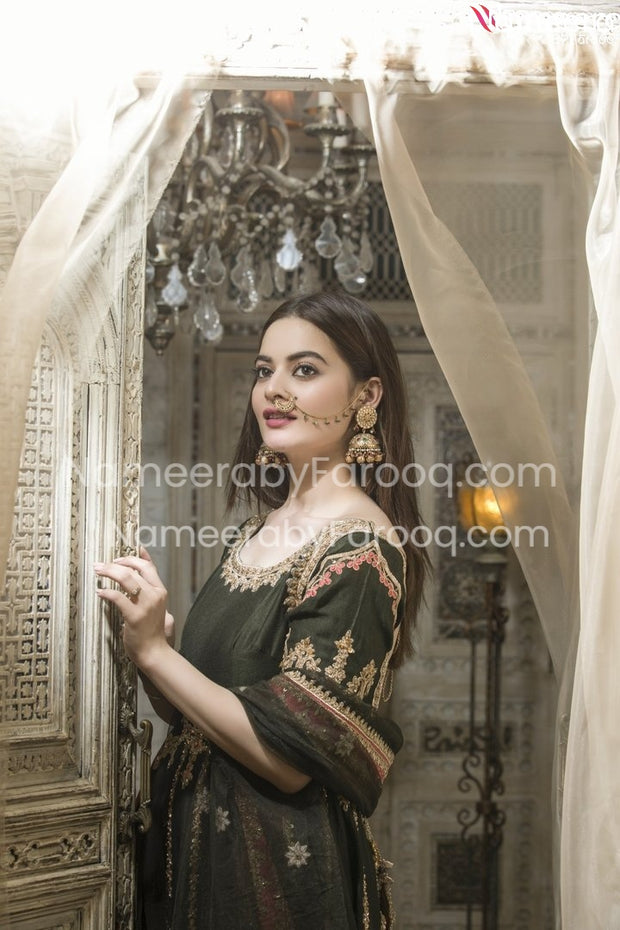 Black dress pakistani