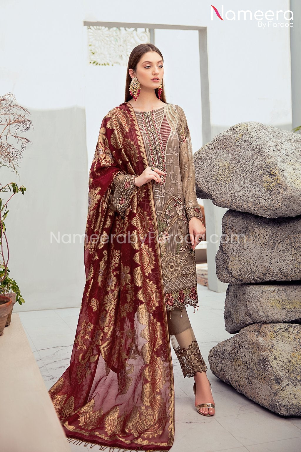 Zara Shahjahan Party Wear Salwar Kameez