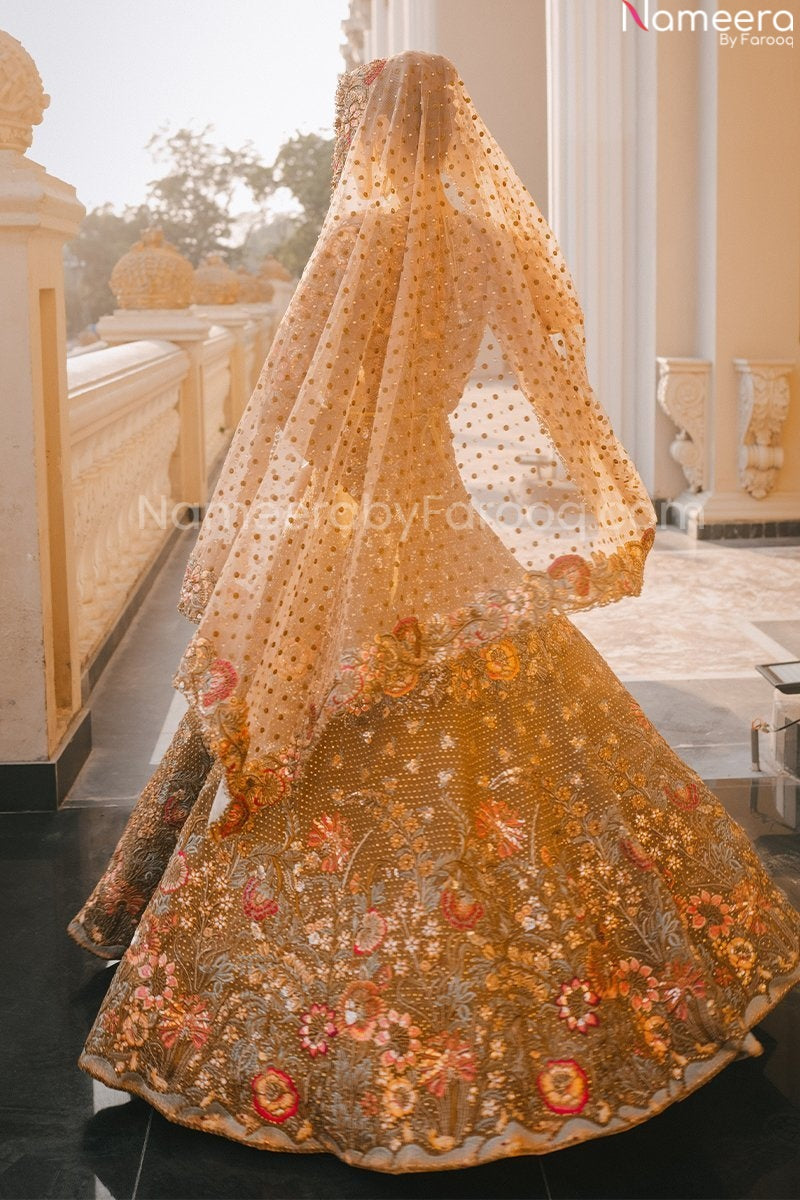 Zardozi work lehenga