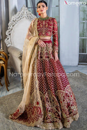 Red Lehenga Choli Online 