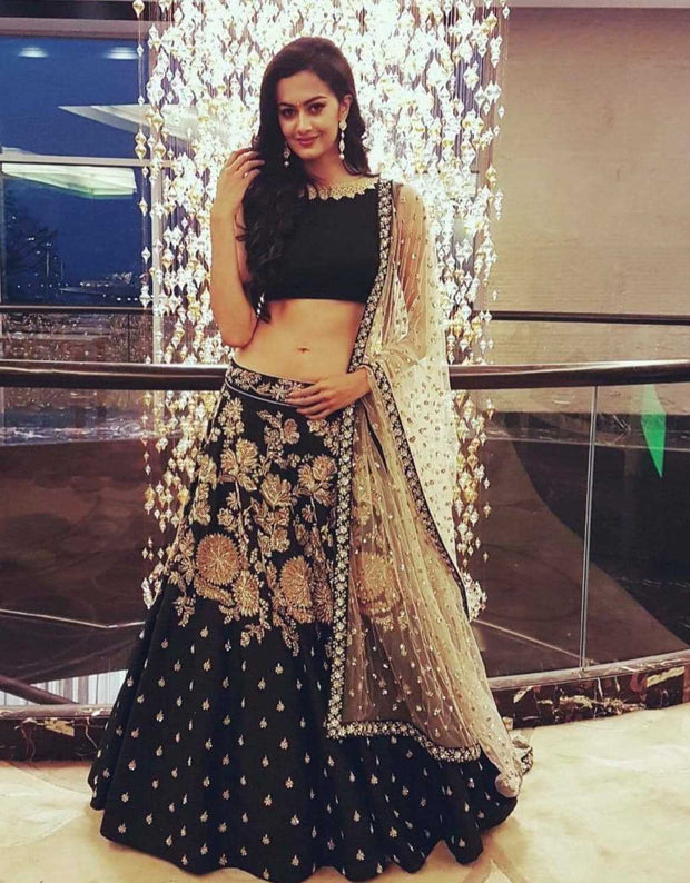 Beautiful Indian Black gold Bridal wear 2019