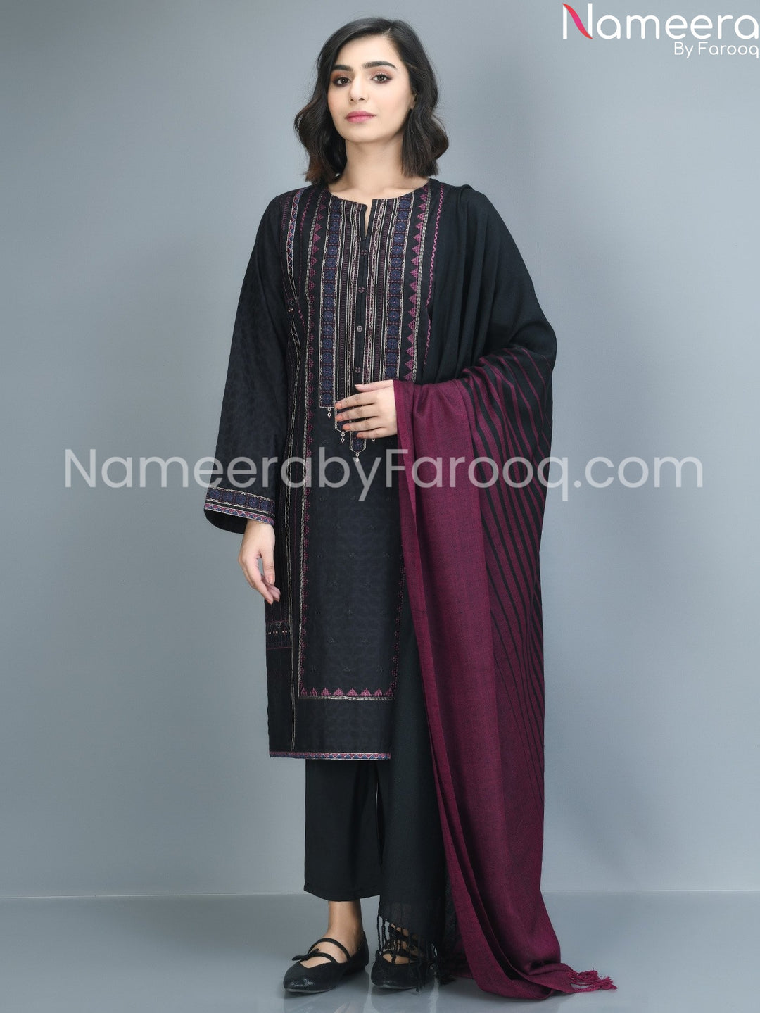Black dress pakistani