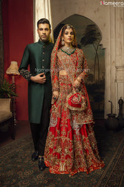 black mens sherwani