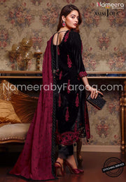 black purple pakistani wedding party (1)
