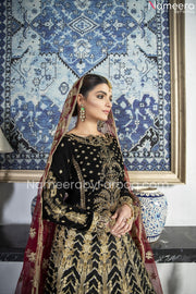 Black Velvet Lehenga Choli 2021