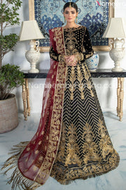 Black Velvet Lehenga Choli