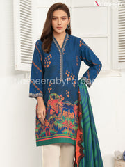  blue embroidered suit 
