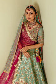 blue lehenga choli