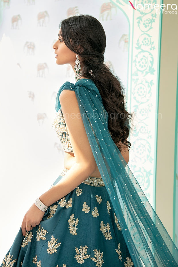Blue Lehenga Choli