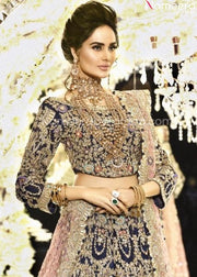 Blue lehnga choli