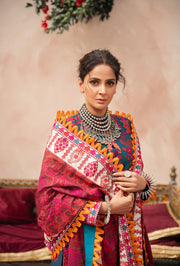 Blue Pakistani dress