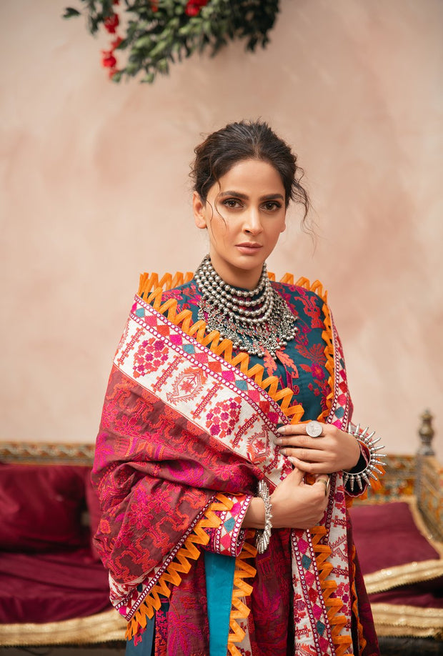 Blue Pakistani dress