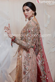 bridal fish cut lehenga