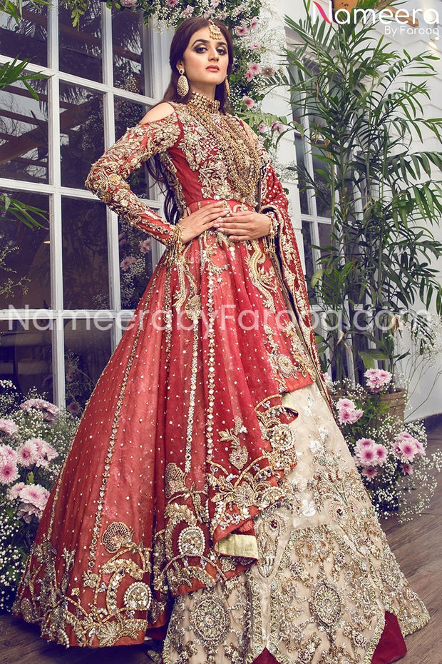 bridal frocks pakistani designer dress 