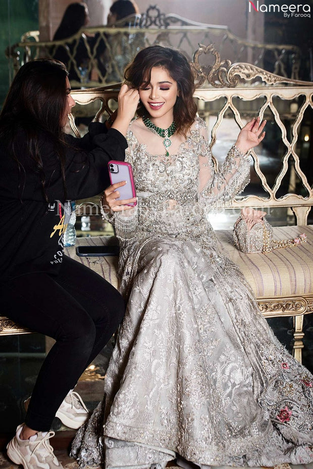 bridal gown