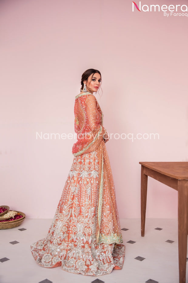 bridal lehenga for mehndi