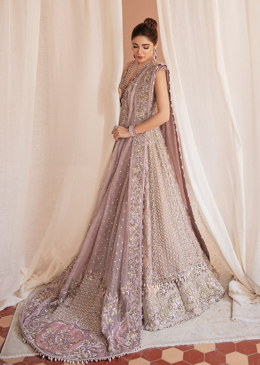 bridal lehenga gown
