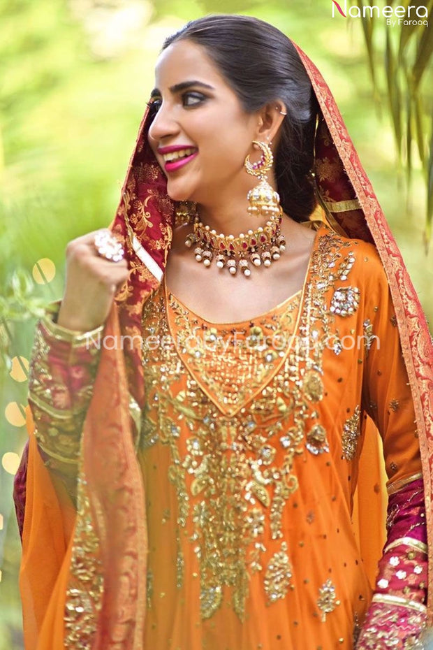 bridal peshwas design