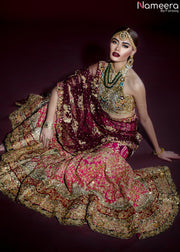 bridal saree