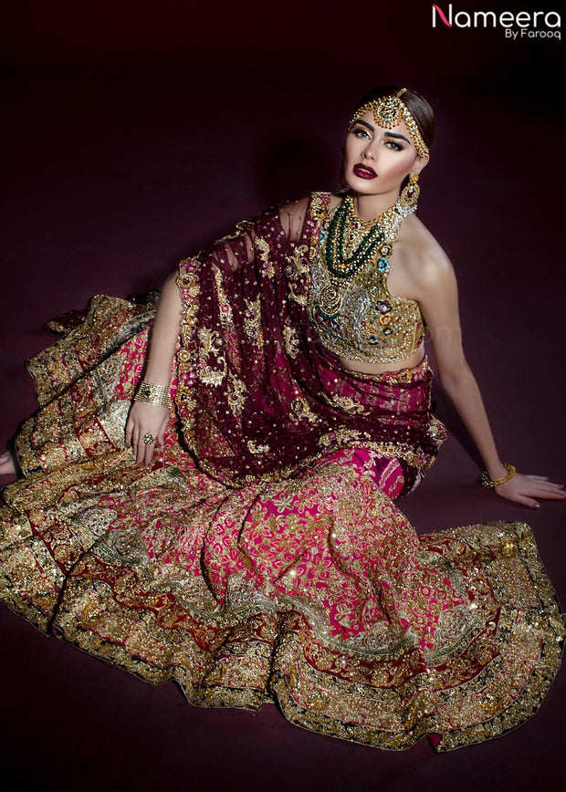 bridal saree