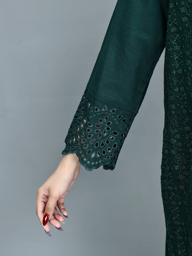 Dark green dress online 2021