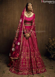 Dark Pink Lehenga 