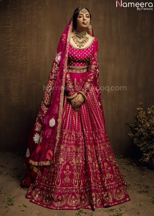 Dark Pink Lehenga 