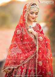 Pakistani Lehenga Choli Desi Bridal dress
