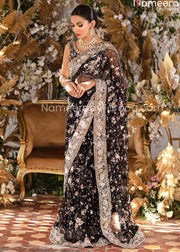 designer saree pakistani