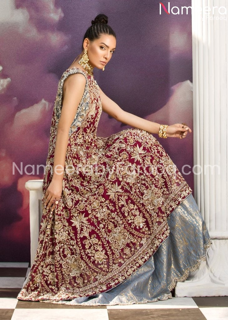 embrioded bridal lehenga 2021