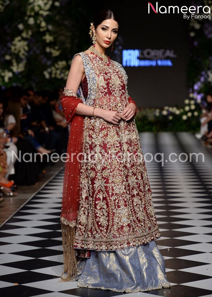 embrioded lehenga online