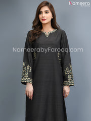 Embroidered Cotton Dress for eid