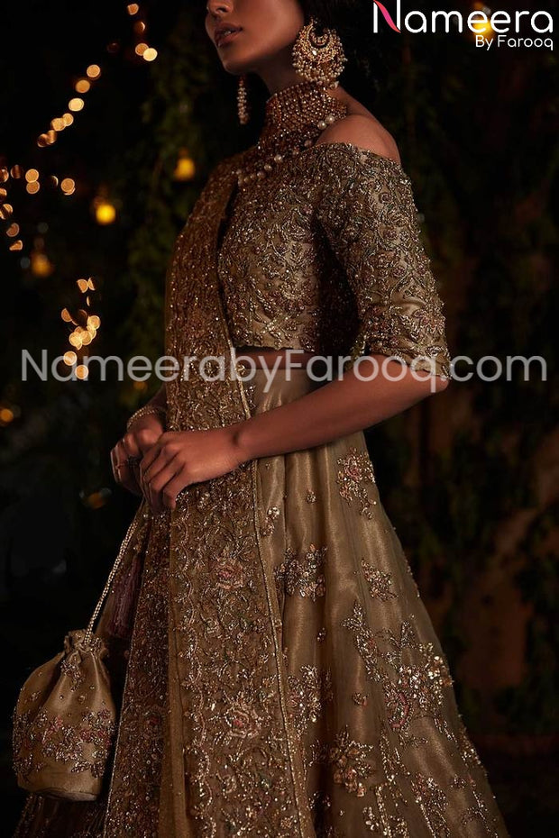 Embroidered Choli and Lehenga for Wedding Party