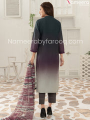 Designer embriodered purple dress 2021