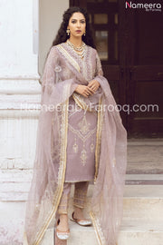 Embroidered salwar kameez