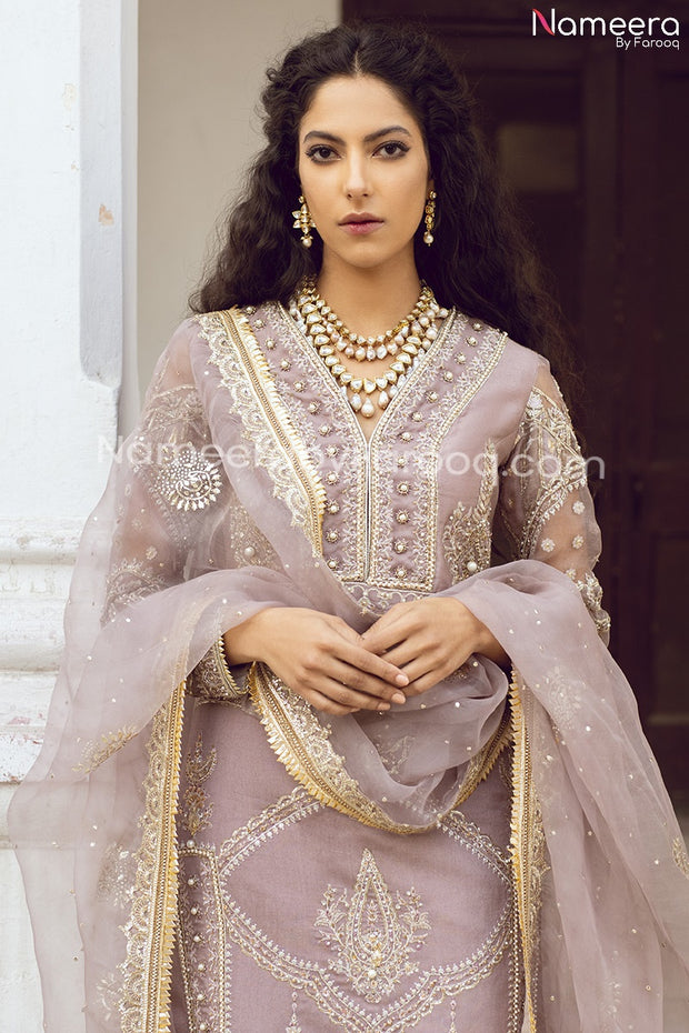 Embroidered salwar kameez 2021