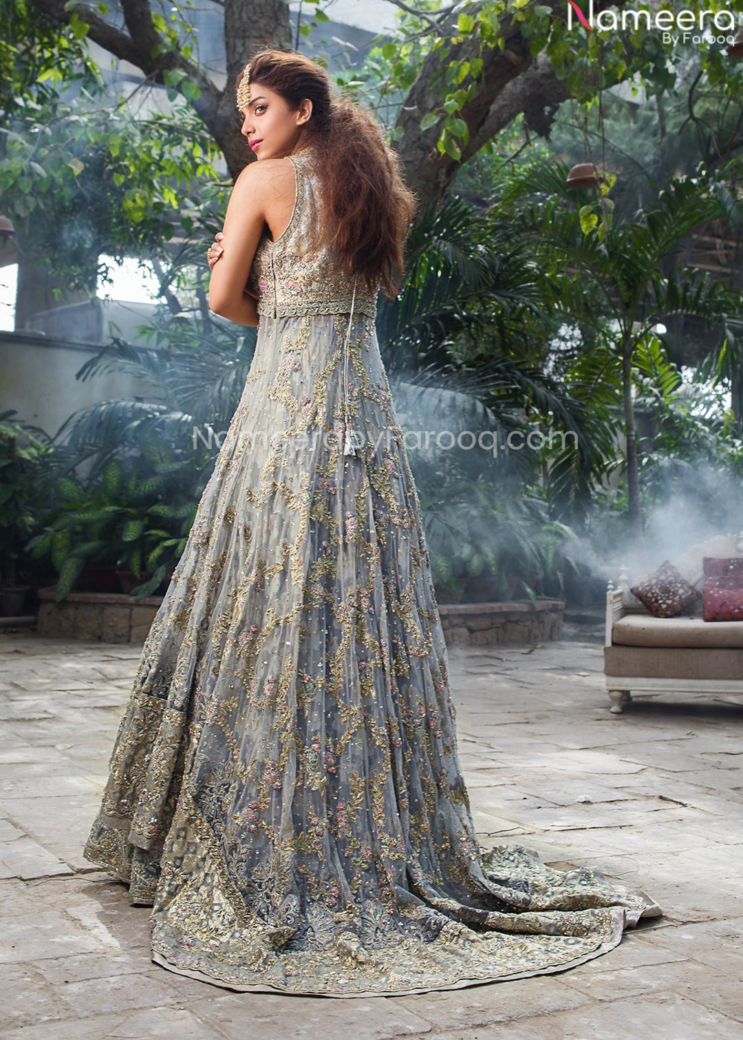 floral lehenga