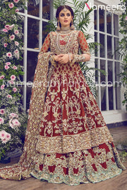 full embroidered lehenga 