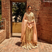 Gold Bridal Lehenga 