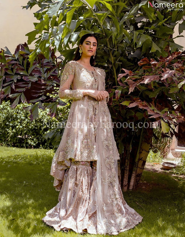 golden bridal dress