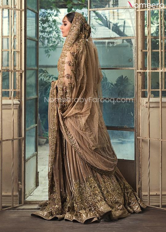 Golden bridal Lehenga