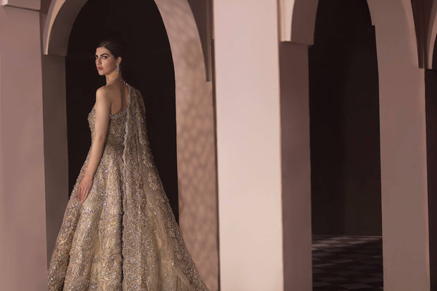golden lehenga