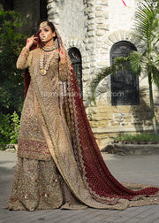 golden lehenga shirt