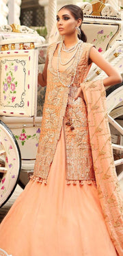 Embellished Pakistani formal dress for wedding 1