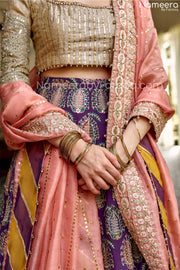 green lehenga bridal pakistani